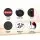 Everfit Vibration Platform with Resistance Ropes, Red - 120 Speed Levels, 120kg Capacity, Reflexology Surface