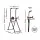 Everfit Foldable Chin Up Tower, Adjustable Dip Station, Steel, Black, 200kg Capacity, Home Gym, 5-in-1 Exercise Station