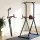 Everfit Foldable Chin Up Tower, Adjustable Dip Station, Steel, Black, 200kg Capacity, Home Gym, 5-in-1 Exercise Station