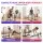 Everfit Dip Station Parallette Bars Adjustable Home Gym Workout Stand 200kg Black Non-Slip Foam Grips