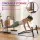 Everfit Dip Station Parallette Bars Adjustable Home Gym Workout Stand 200kg Black Non-Slip Foam Grips