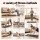 Everfit Foldable Pilates Reformer Ab Exercise Board, Black - Full-Body Workout, Non-Slip, Adjustable, Compact Design
