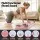 Everfit Pilates Reformer Abdominal Exercise Board Set - Pink, 106x41cm, Non-Slip, Adjustable Resistance, Portable