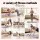 Everfit Foldable Pilates Reformer Board: Full-Body Workout, Adjustable Resistance, Non-Slip Handles, Purple, 106x41x3 cm