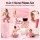 Everfit 15 in 1 Pilates Kit for Women with 34 cm Ring 25 cm Ball TPE Bands Pink or Purple Equipment Set