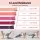 Everfit 15 in 1 Pilates Kit for Women with 34 cm Ring 25 cm Ball TPE Bands Pink or Purple Equipment Set