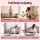 Everfit 15 in 1 Pilates Kit for Women with 34 cm Ring 25 cm Ball TPE Bands Pink or Purple Equipment Set