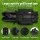Everfit Golf Travel Bag with Wheels, Semi-Hard Shell, Oxford Fabric, Foldable, 135cm, Airline Approved, Black