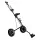 Everfit Quick Folding Golf Buggy Trolley Cart, 2 Wheels, Aluminium Frame, Scoreboard & Cup Holder, 109x62x100cm, Black