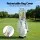 Everfit Rolling Golf Cart Bag Synthetic Microfibre Leather Spinner Wheels Telescopic Handle Insulated Cooler Pocket