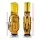 Everfit Rolling Golf Cart Bag with Spinner Wheels Telescopic Handle Cooler Pocket Synthetic Leather Yellow