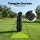 Everfit Lightweight Golf Stand Bag Black for Sunday Pitch and Putt Fits 5-6 Clubs Insulated Pocket Microfibre