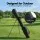Everfit Lightweight Golf Stand Bag Black for Sunday Pitch and Putt Fits 5-6 Clubs Insulated Pocket Microfibre