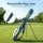 Everfit Lightweight Stand Golf Bag Blue Sunday Pitch And Putt Compact Carry 5–6 Clubs Microfibre Insulated
