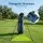 Everfit Lightweight Stand Golf Bag Blue Sunday Pitch And Putt Compact Carry 5–6 Clubs Microfibre Insulated