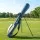 Everfit Lightweight Stand Golf Bag Blue Sunday Pitch And Putt Compact Carry 5–6 Clubs Microfibre Insulated