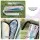 Everfit Holographic Lightweight Stand Golf Bag for Sunday Pitch and Putt Holds 5-6 Clubs Insulated Pocket Retractable