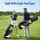 Everfit Lightweight Golf Stand Bag with Dual Backpack Straps Independent Club Dividers PU Nylon Blue
