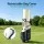 Everfit Lightweight Golf Stand Bag Dual Strap Independent Club Divider Water Ready Microfibre Leather