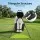 Everfit Lightweight Golf Stand Bag Dual Strap Independent Club Divider Water Ready Microfibre Leather