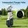 Everfit Lightweight Golf Stand Bag Dual Strap Independent Club Divider Water Ready Microfibre Leather