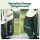 Everfit Lightweight Golf Stand Bag Dual Strap Independent Club Divider Water Ready Microfibre Leather