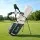 Everfit Lightweight Golf Stand Bag Dual Strap Independent Club Divider Water Ready Microfibre Leather