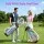 Everfit Holographic Lightweight Golf Stand Bag with Dual Backpack Straps Independent Club Divider Multiple Pockets