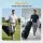 Everfit Golf Travel Bag Flight Cover Foldable 900D Soft Case Smooth Wheels Large Capacity Black 2026