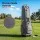 Everfit Golf Travel Bag Flight Cover with Wheels Soft Case Grey