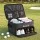 Everfit Golf Trunk Organiser with Ventilated Shoe Compartment Black