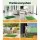 Everfit Portable Golf Practise Mat 80x60cm - Realistic PP Grass, Non-Slip, Indoor/Outdoor Use, Folding Design