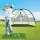 Everfit 3.5m Golf Practise Net with 80G Mesh & Fibreglass Frame, Includes Driving Mat with Non-Slip Base & Target Pocket