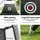 Everfit 3M Golf Practise Net & Training Mat Set - Durable Mesh, Fibreglass Frame, Indoor/Outdoor, Portable & Foldable