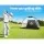 Everfit 3M Portable Golf Practise Net Black, Durable Oxford Mesh, Fibreglass Frame, Large Target, Indoor/Outdoor Use