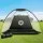 Everfit 3M Portable Golf Practise Net Black, Durable Oxford Mesh, Fibreglass Frame, Large Target, Indoor/Outdoor Use