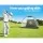Everfit 3M Golf Practise Net Portable Training Aid with Durable Oxford Mesh, Fibreglass Frame & Carry Bag, Green