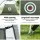 Everfit 3M Golf Practise Net Portable Training Aid with Durable Oxford Mesh, Fibreglass Frame & Carry Bag, Green