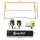 Everfit 10ft Multi-Sport Portable Net: Adjustable for Pickleball, Badminton, Tennis & Volleyball, Durable Iron Frame