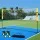 Everfit 10ft Multi-Sport Portable Net: Adjustable for Pickleball, Badminton, Tennis & Volleyball, Durable Iron Frame