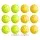 Everfit 12PC Pickleball Set 40-Hole Durable PE Balls 74mm Official Size Indoor Outdoor Green Yellow