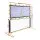 Everfit 183cm Pickleball Net Rebounder Portable 2-in-1 Training Practice Black Yellow