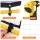 Everfit 183cm Pickleball Net Rebounder Portable 2-in-1 Training Practice Black Yellow
