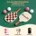 Everfit Pickleball Paddle Set Fibreglass Surface Honeycomb Core Includes Bag and 4 Balls Brown Checker