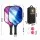 Everfit Fibreglass Pickleball Paddle Set with Honeycomb Core 2 Paddles 4 Balls Carry Bag 700g 40x20x3.2cm