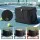 Everfit Foldable Tennis Hopper Cart Holds Up to 150 Tennis Balls, 87cm Stand with Wheels and Carry Bag, Black
