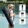 Everfit Foldable Tennis Hopper Cart Holds Up to 150 Tennis Balls, 87cm Stand with Wheels and Carry Bag, Black