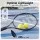 Everfit 27 Inch Tennis Racquet Lightweight Aluminium Beginner Adult Black with Nylon Strings