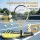 Everfit 27 Inch Tennis Racquet Lightweight Beginner Gold with Cushioned Grip and 16x17 Nylon Strings