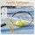 Everfit 27 Inch Tennis Racquet Lightweight Beginner Gold with Cushioned Grip and 16x17 Nylon Strings